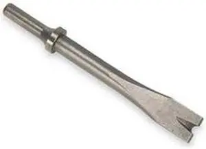 WESTWARD 4MHE9 Rivet Hammer V-Chisel,0.401 In.,6-1/4 In