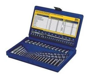 IRWIN HANSON 11135ZR Screw Extractor/Drill Set,35 Pcs IRWIN HANSON 11135ZR Screw Extractor/Drill Set,35 Pcs