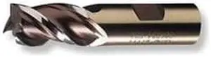 End Mill, HSS, 3/4, 4 FL, SGL Sq End, CC