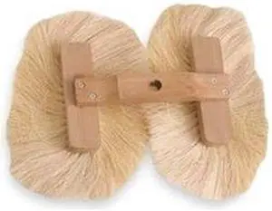 HYDE 09885 Texture Brush,Double,Hemp Fiber Bristles