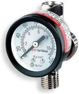 DEVILBISS HAV-501 Air Regulator with Gauge,125 psi,180F