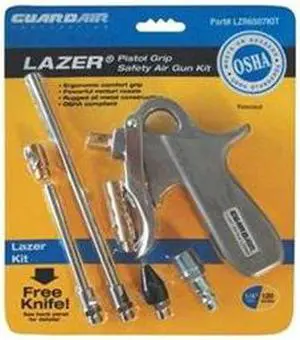 GUARDAIR LZR6507KIT Pistol Grip Air Gun Kit with Extension