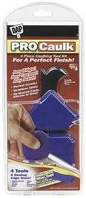 Finishing Tool, Caulk, Blue, Plastic