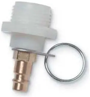 ALLEGRO INDUSTRIES 9910-11 Low Pressure Flow Adaptor,Plastic,Nylon