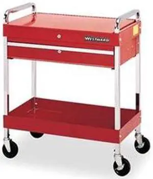Utility Cart, 30 Wx16 Dx31 In H, 1 Drawer