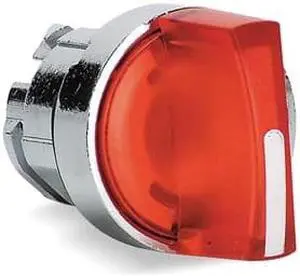 SCHNEIDER ELECTRIC ZB4BK1543 Illum Selector Switch,3 Pos,22mm,Red