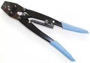 Crimping Tool, Ratchet, Manual, 5 to 16 AWG
