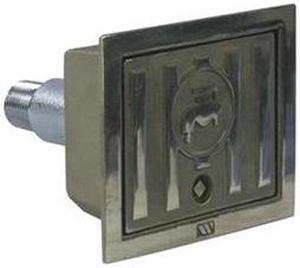 WATTS HY-330 Enclosed Wall Hydrant, 4 In.