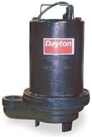 DAYTON 4HU77 Pump,Effluent,1 HP