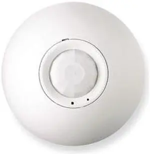 HUBBELL WIRING DEVICE-KELLEMS ATP1500CRP Occupancy Sensor,PIR,1500 sq ft,White