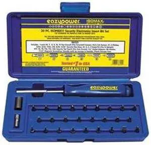EAZYPOWER 86155 Security Bit Set,Pieces 30
