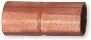 NIBCO U600RS 3/8 3/8" NOM C Copper Rolled Tube Stop Coupling