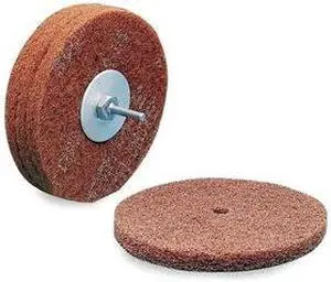 Arbor Mount Sanding Disc, 6x1/4in, VF, AlO