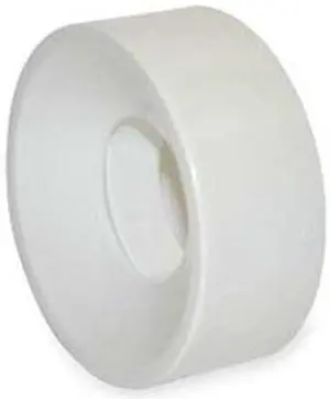 ZORO SELECT 1WKF5 PVC Flush Bushing, Hub x Spigot, 3 in x 2 in Pipe Size