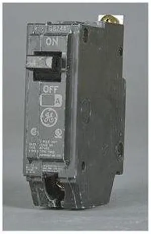 GE THQB1150 Miniature Circuit Breaker, THQB Series, 50A, 1 Pole, 120/240V AC,