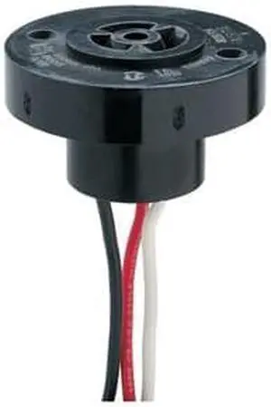 INTERMATIC K121-30 Photo Control Receptacle,30 In Leads