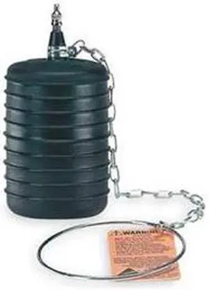 CHERNE 270008 Test Ball Plug,Pneumatic,3/4 to 1-1/4"