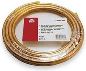 MUELLER INDUSTRIES 654R 5/16" OD x 50 ft. Coil Copper Tubing Type ACR