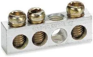 SQUARE D PK4GTA Ground Bar Kit, Square D QO  Load Centers, 70A