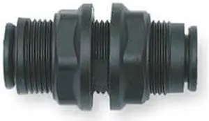 LEGRIS 3116 04 00 Push-Fit Union Fitting, 5/32 in Tube Size,