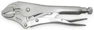 Curved Jaw Locking Plier, 10 In, Steel