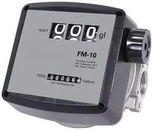 DAYTON 12F730 Flowmeter,Mechanical,32 GPM,1 In FNPT
