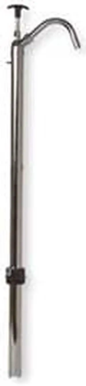 DAYTON 3BY47 Hand Drum Pump,Steel,21/32" ID,3/4" OD