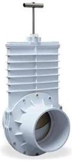 VALTERRA 6601 Gate Valve,Class 125,6 In.,Slip