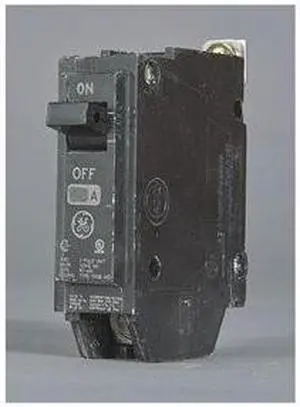 GE THHQB1120 Miniature Circuit Breaker, THHQB Series, 20A, 1 Pole, 120/240V AC,