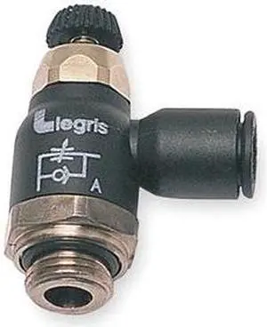 LEGRIS 7065 10 13 Compact Flow Control,10mm Tube,1/4 In