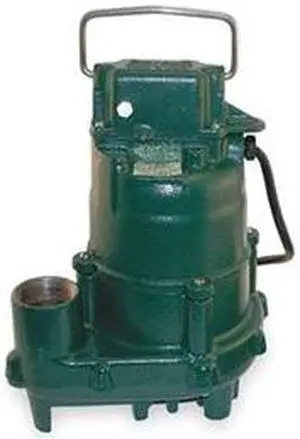ZOELLER N371 3/10 HP 1-1/2" F Submersible Sump Pump 115