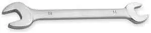 WESTWARD 1EYL7 Open End Wrench,11/16x3/4 in.,15 Deg,9 L
