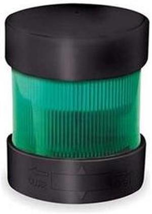 Tower Light, Flashing, 24to48VDC, 70mm, Grn