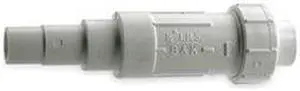 Repair Coupling, 2 In, Solvent, PVC, White