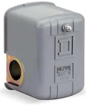 Pressure Switch, 30-50PSI, 1Port, DPST, 10A