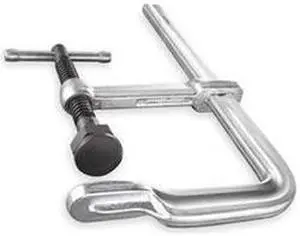 BESSEY 2400S-24 24 in Bar Clamp, Plastic, Steel Handle and 5 1/2 in Throat Depth