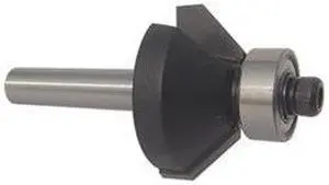 WESTWARD 16Y541 Chamfer Rtr Bit,Carbide Tipped,1-1/2 In