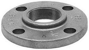 ANVIL 0308002005 3/4" Cast Iron Threaded Flange, Faced and Drilled