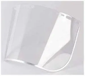 SELLSTROM S37600 Face Shield Visor, Clear Visor, Polycarbonate, Uncoated Lens,