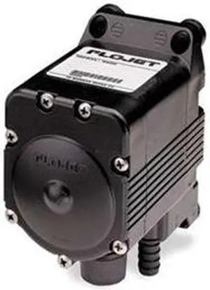 FLOJET G575215Z Double Diaphragm Pump, Polypropylene, Air Operated, Santoprene,