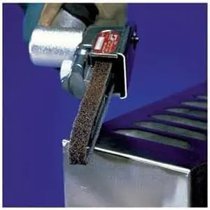 SCOTCH-BRITE 61500056645 Sanding Belt, 3/4 in W, 18 in L, Non-Woven, Aluminum