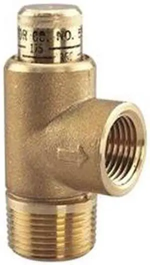 WATTS 3/4 LF 530-C STD Adjustable Relief Valve,3/4 x 1/2 In