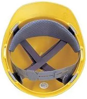 MSA 492566 Hard Hat Suspension,V-Gard,L,4pt.Pinlock