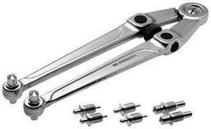 FACOM FA-117.B Adjustable Pin Spanner Wrench, 9-3/4 in. L