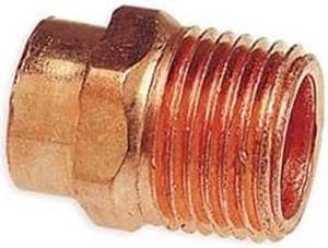 NIBCO C604 3/4x1 3/4" NOM C x 1" MNPT Copper Reducing Adapter