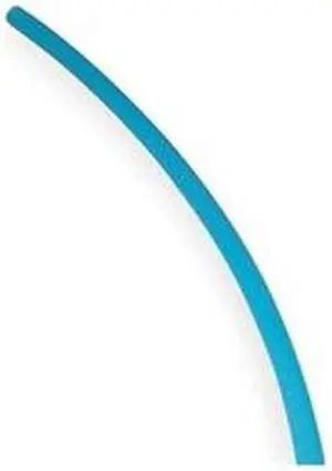 ZORO SELECT 2LZF3 Tubing,1/4 In OD,50 Ft L,Light Blue