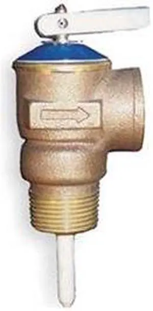 APOLLO 18C40129 T and P Relief Valve,1/2 In. Inlet
