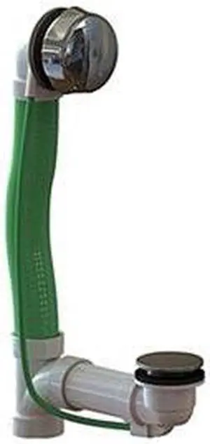 WATCO 928-CA-PVC-CP Bath Waste,Flexible,PVC,16 In L