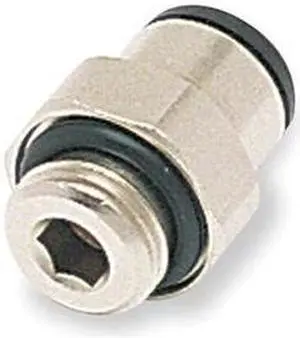 LEGRIS 3101 12 13 Male Connector,Pipe Size 1/4 In,PK10