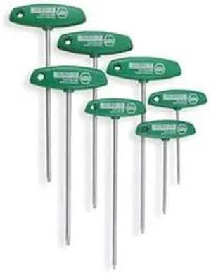 Torx Key Set, T9 - T30, T-Handle, Ergo